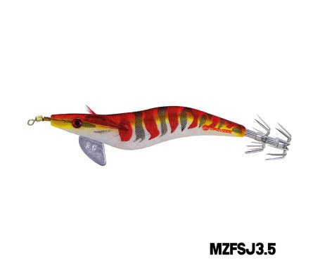 AQUA MARINE - Cloth Squid Jig Lure with Glow (3.5)